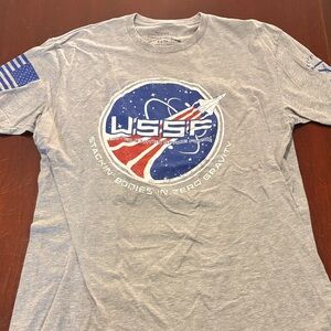 Grunt Style Light Gray USSF Space Tee